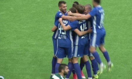 Видео гола Кабананги матча Премьер-Лиги «Астана» — «Атырау»