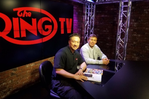 Головкин заглянул в гости к журналу The Ring
