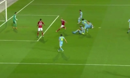 Видео гола Йоргенсена матча отбора на чемпионат мира-2018 Казахстан — Дания