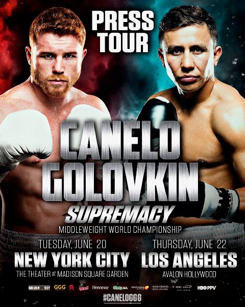 Изменен слоган боя Головкин — Альварес