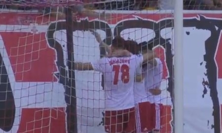 Видео автогола Граховаца матча Премьер-Лиги «Актобе» — «Астана»