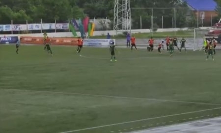 Видео гола Сартакова матча Премьер-Лиги «Тобол» — «Шахтер»