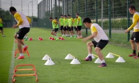 Видео тренировки «Кайрата А»