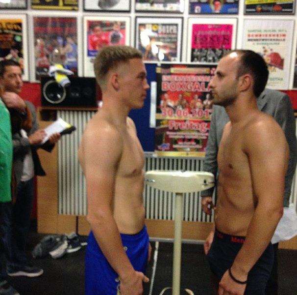 Коточигов уложился в вес перед боем в Германии