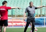 Фоторепортаж с тренировки сборной Дании перед матчем с Казахстаном