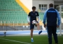 Фоторепортаж с тренировки сборной Казахстана перед матчем с Данией