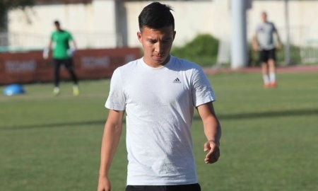 Фоторепортаж с тренировки «Атырау» в рамках подготовки к матчу с «Таразом»