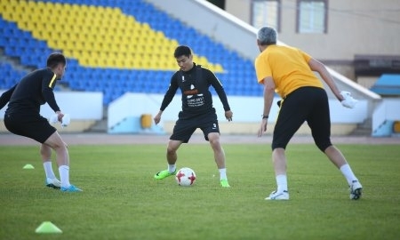 «Кайрат» готовится к матчу с «Акжайыком» на «Атояне»