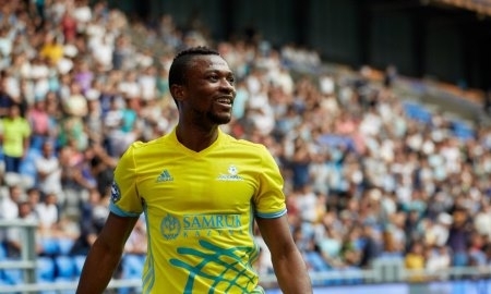 Болельщики «Астаны» признали Твумаси лучшим игроком матча с «Кайсаром»