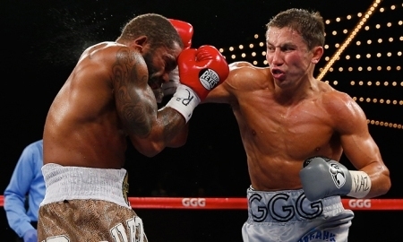 Сила ударов Головкина в слоу-моушн