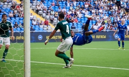 Болельщики «Астаны» признали гол Кабананги в ворота «Атырау» лучшим в июне