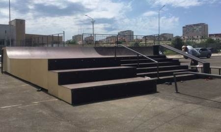 В Актау открыли скейт-парк