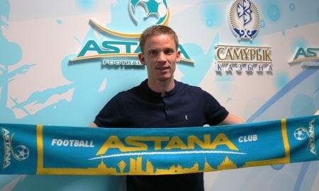 Томасов заявлен за «Астану» на Лигу Чемпионов
