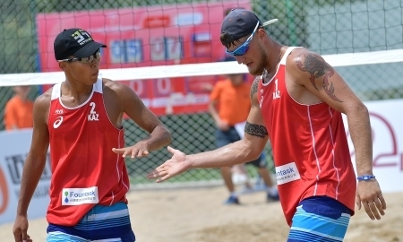 Пляжники Дмитриев и Елубаев стартовали с победы на чемпионате мира U-21