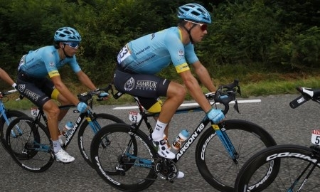 Катальдо сошел с «Тур де Франс» после падения в завале