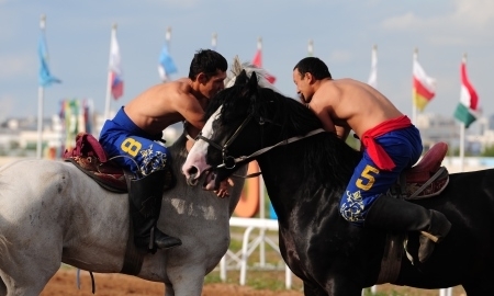 Спортсмены Алматинской области представили свое мастерство в столице