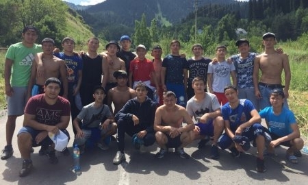 Состав сборной Казахстана по греко-римской борьбе на чемпионат Азии среди кадетов