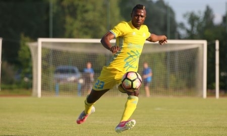 Болельщики «Астаны» признали Твумаси лучшим игроком матча против «Спартака»