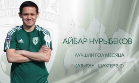 «Атырау» выбрал лучший гол команды в июне