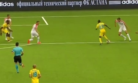 Видео голов матча Лиги Чемпионов «Астана» — «Спартак» 1:1