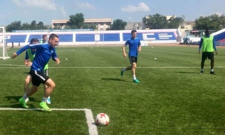 «Иртыш» провел тренировку перед вылетом в Белград