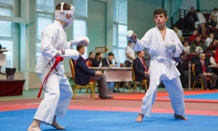 В Мангистауской области чествовали каратистов