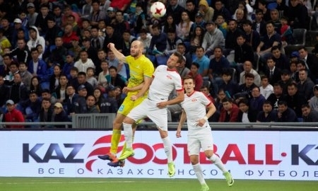 Маевский — лучший по количеству выигранных единоборств в матче «Астана» — «Спартак»