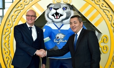 КХЛ представила фирменный стиль и логотип Недели Звезд Хоккея-2018 в Астане