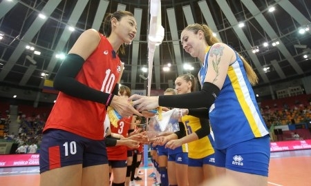 Сборная Казахстана уступила Южной Корее в стартовом матче третьего этапа Мирового Гран-при