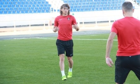 «Шахтер» провел предыгровую тренировку в Павлодаре