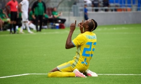 Болельщики признали Твумаси лучшим игроком «Астаны» в матче с «Тоболом»