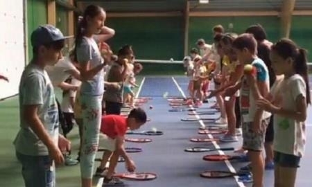 Новый теннисный центр в Атырау приступил к работе