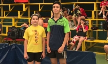 Спортсмены из Актау вошли в двадцатку сильнейших на Международном фестивале настольного тенниса