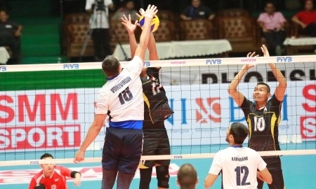 Казахстанские волейболисты уверенно вышли в четвертьфинал чемпионата Азии среди мужских команд