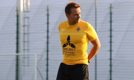 Новый тренерский штаб «Кайрата» провёл первую тренировку с футболистами