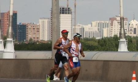 Казахстанец стал вторым в соревнованиях по триатлону среди профессионалов