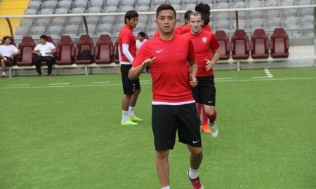 Фоторепортаж с тренировки «Кайсара» в Астане