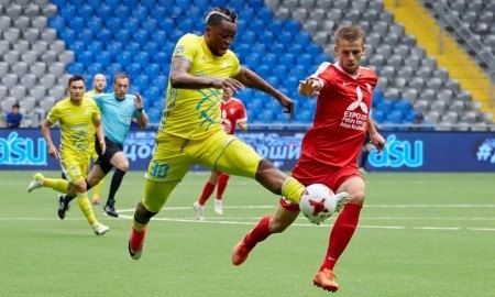 Фоторепортаж с матча Премьер-Лиги «Астана» — «Кайсар» 2:0