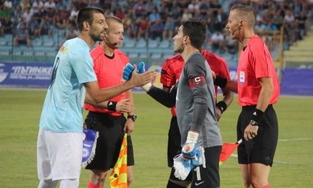 Фоторепортаж с матча Лиги Европы «Дунав» — «Иртыш» 0:2