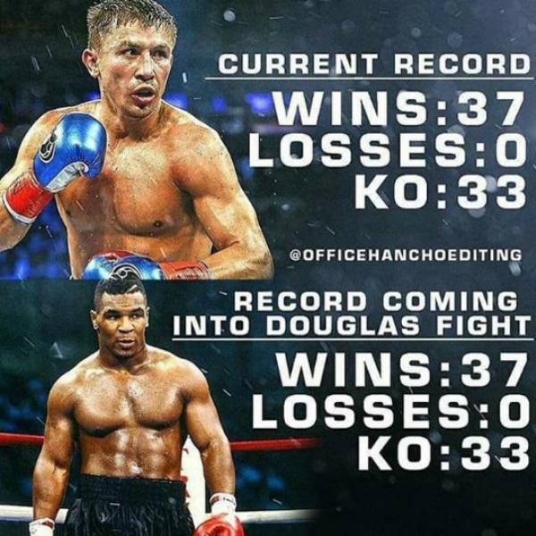 СМИ сравнили победные серии Головкина и Тайсона