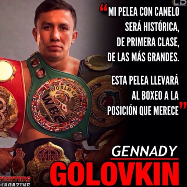 Fighters Magazine: «У Головкина есть четкая цель — побить „Канело“ и вернуть боксу престиж»