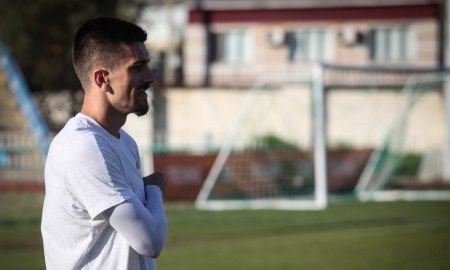 Фоторепортаж с тренировки «Атырау» в преддверии матча с «Кайсаром»