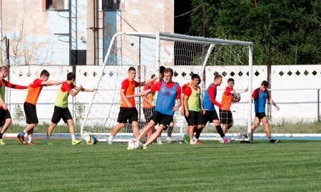 Фоторепортаж с вечерней тренировки «Актобе»
