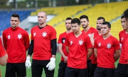 Фоторепортаж с предыгровой тренировки «Актобе» в Таразе