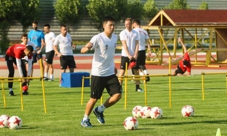 Фоторепортаж с тренировки «Актобе» в рамках подготовки к матчу с «Кайсаром»