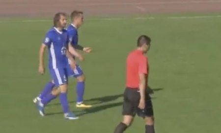 Видео гола Антипова матча Премьер-Лиги «Акжайык» — «Ордабасы»