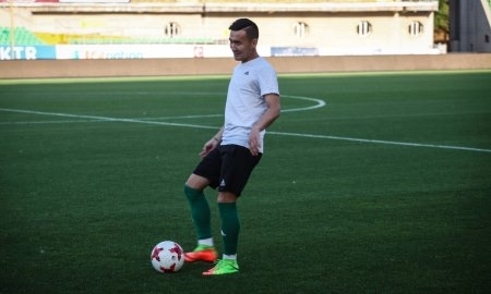 Фоторепортаж с предыгровой тренировки «Атырау» в Алматы