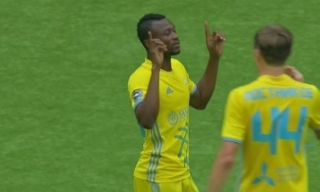 Видеообзор матча Премьер-Лиги «Астана» — «Тобол» 2:0