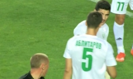 Видео незабитого пенальти Исламхана матча Премьер-Лиги «Кайрат» — «Атырау»