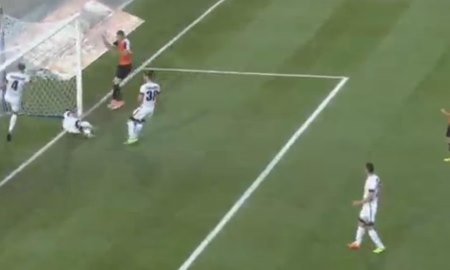 Видео гола Хижниченко матча Премьер-Лиги «Иртыш» — «Шахтер» 1:2